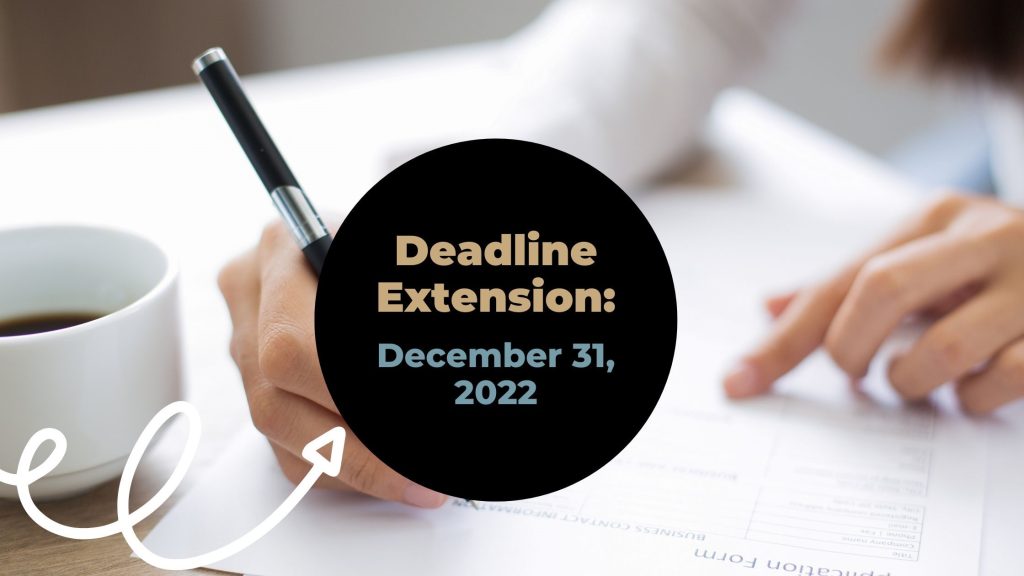 Deadline Extension