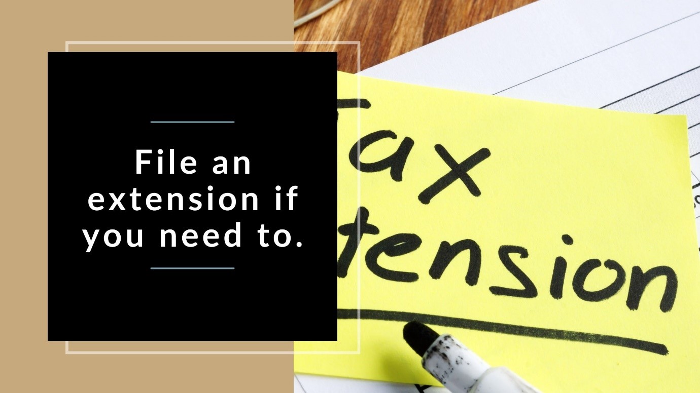 Tax Filing Extension