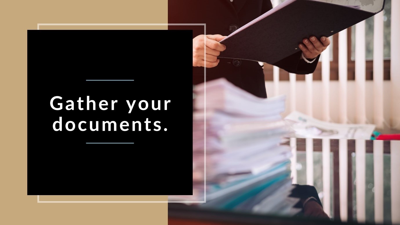 Documents Piled on Office Table