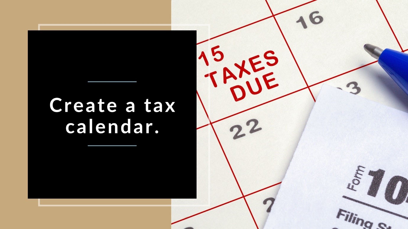 Tax Calendar