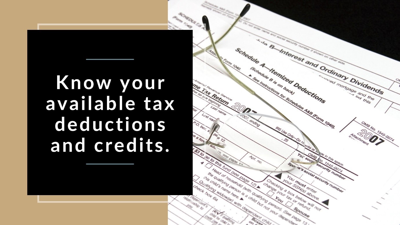 Tax Deductions and Credit Forms