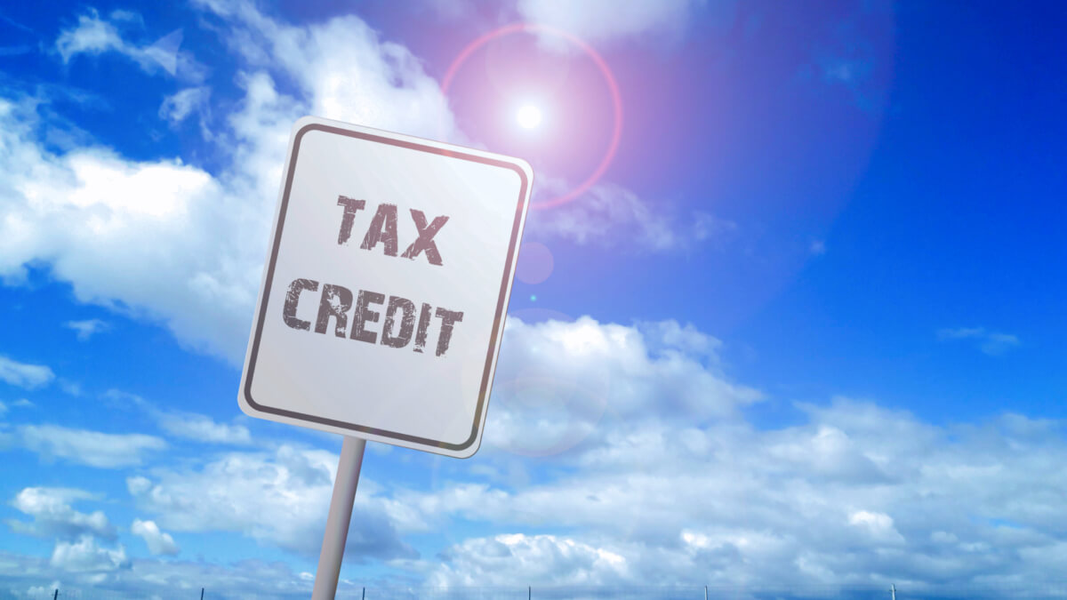 Tax Credit Signage