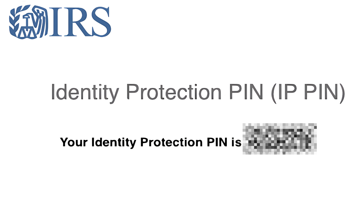 A close-up of a identity protection pin