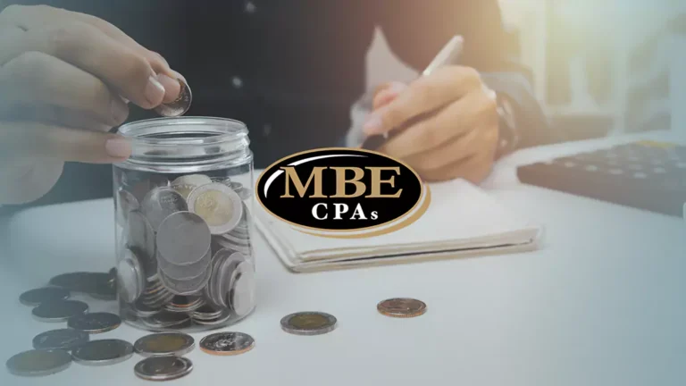 Man Adding His Savings - HSA