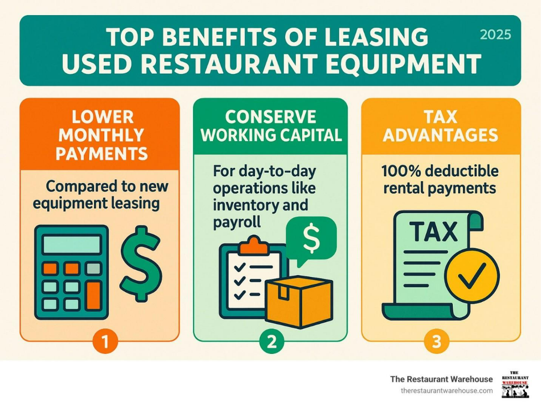 A diagram of a restaurant equipment