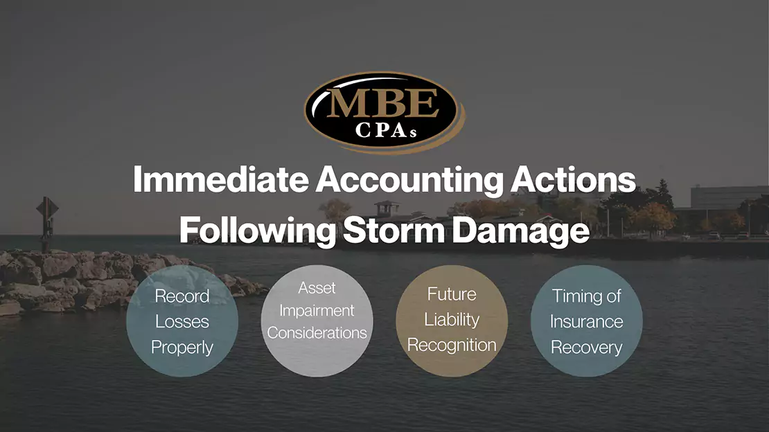 A graphic of a storm damage