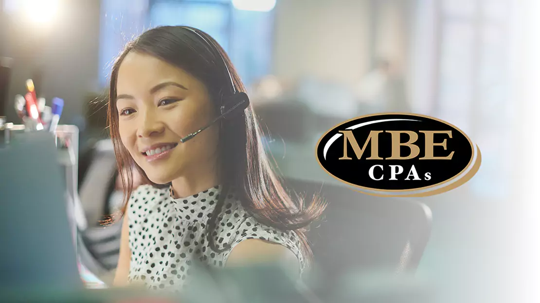 A person wearing a headset