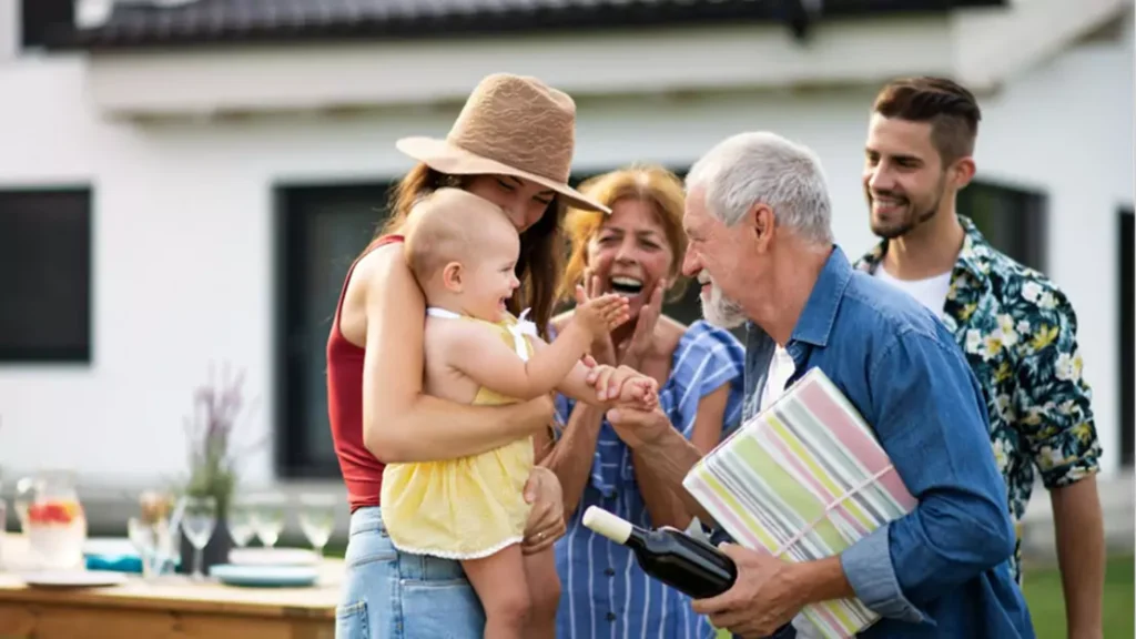 Family Having Fun with Baby - Wealth Generations