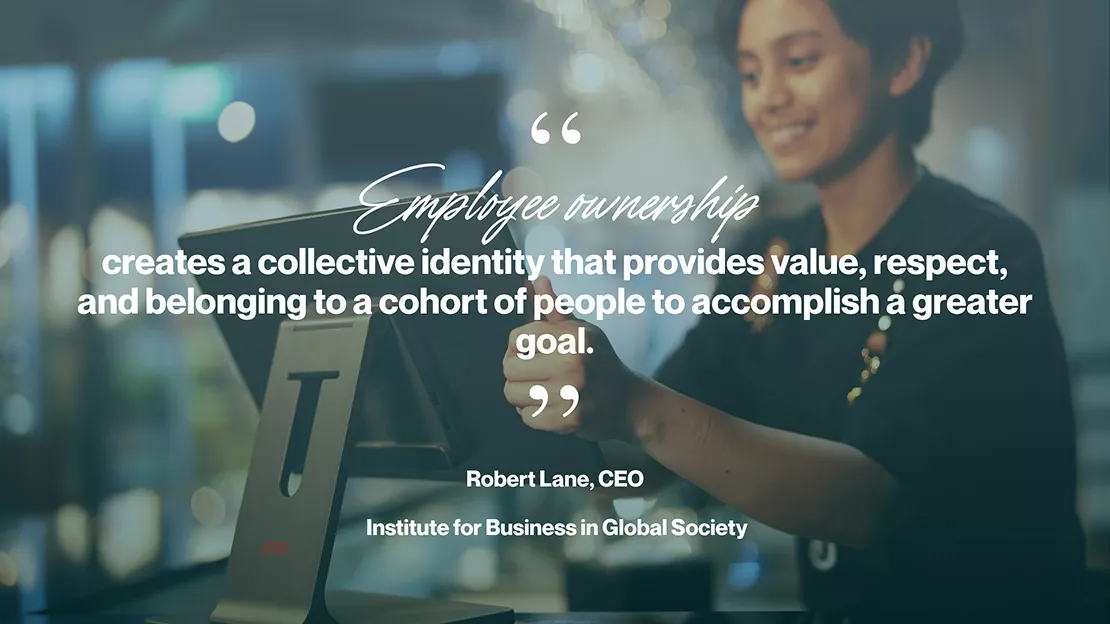 Cashier Staff on the background
