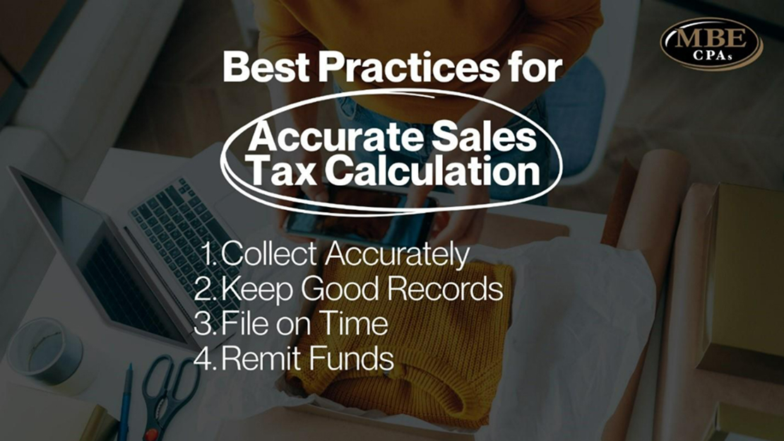 Accurate Sales Tax Calculation