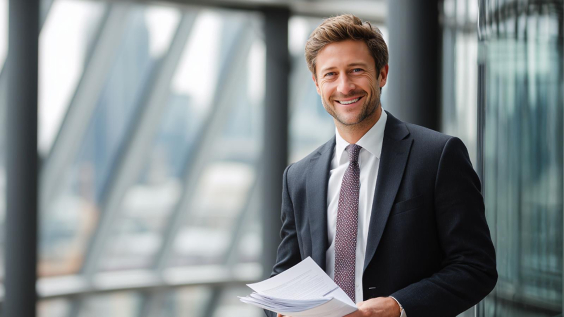 Man Wearing Suit Smiling