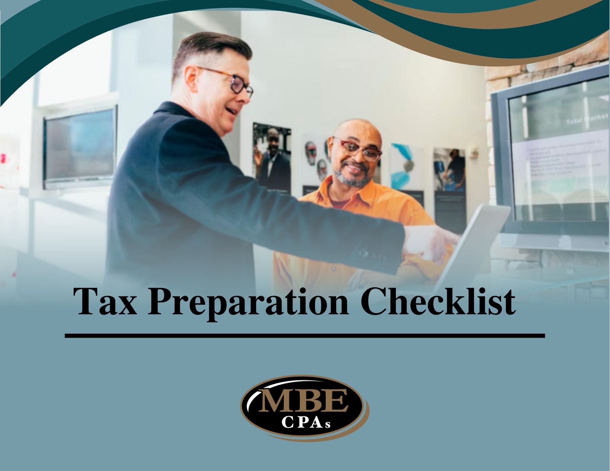 Tax Prep Downloadable Checklist