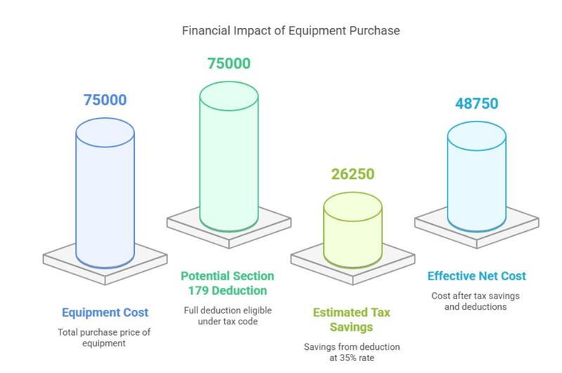 Financial Impact of Equipment Purchase