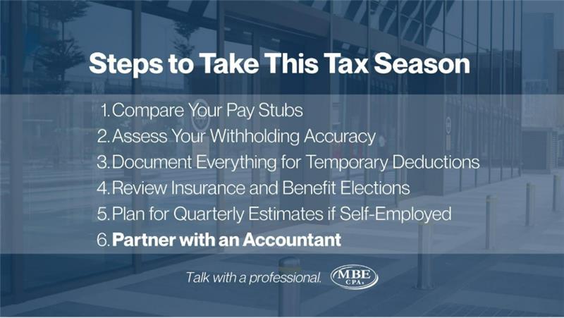 Steps to take Tax Seasons