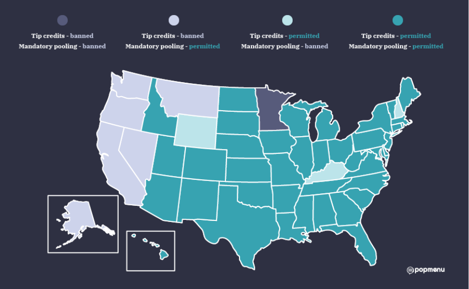United States 2D Map